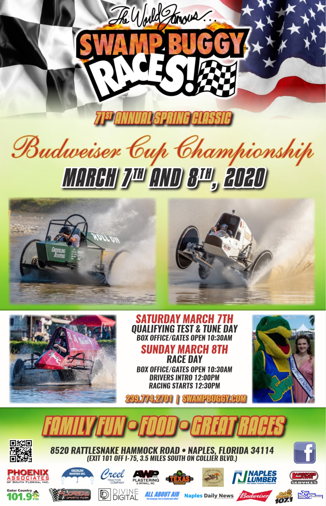 71st Annual Swamp Buggy Races/ BudCup Championship Finale! Coastal